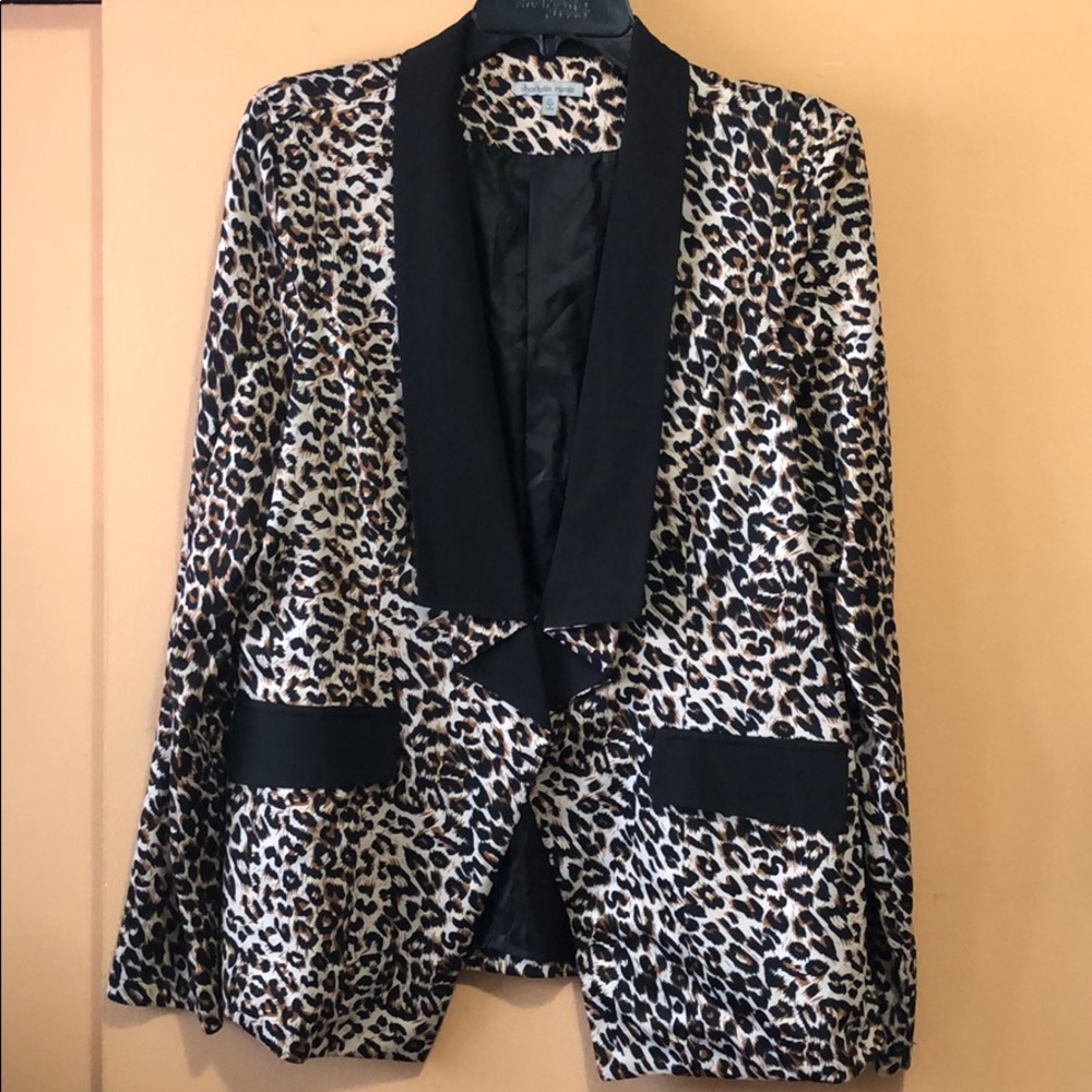 Blazer- Leopard Print